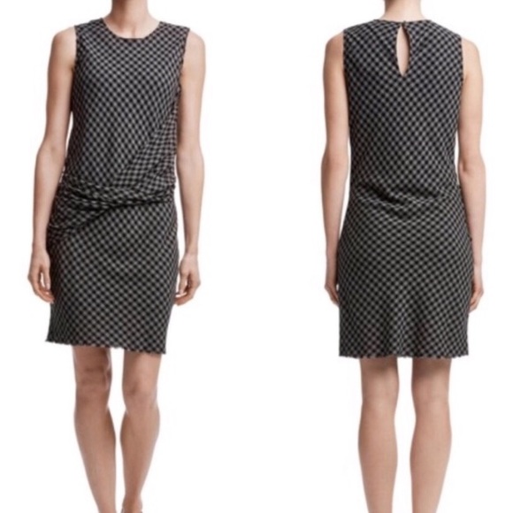 🆕 JAMES PERSE Twist Front Shift Dress 0 - Picture 4 of 13